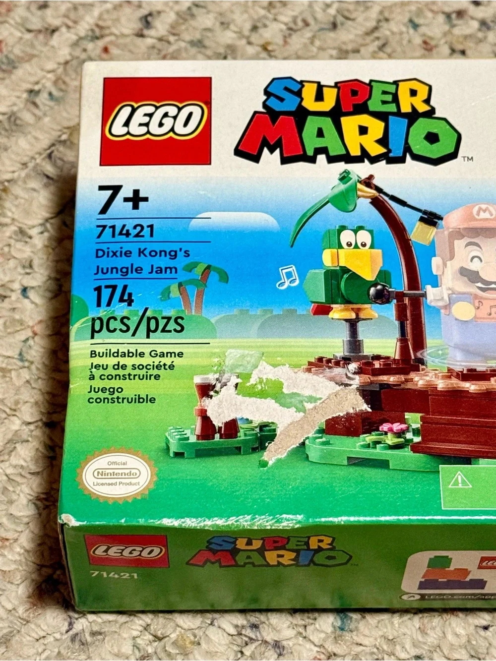 LEGO Super Mario DIXIE KONG'S JUNGLE JAM Expansion 71421 Donkey Kong New Sealed